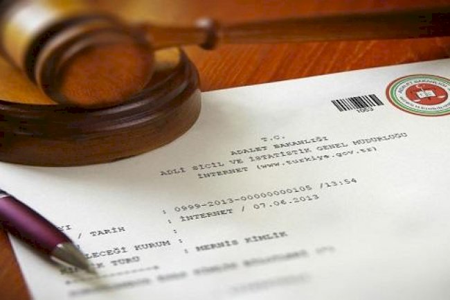 Adli Sicil Kaydının Silinmesi